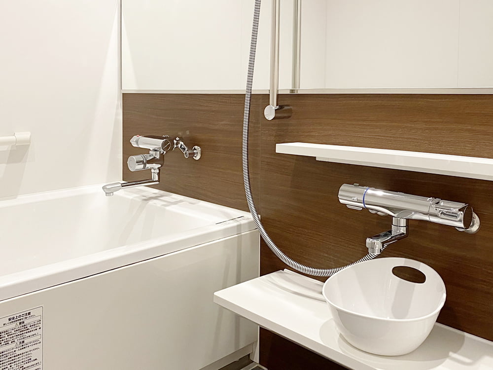 ユニットバス取付工事