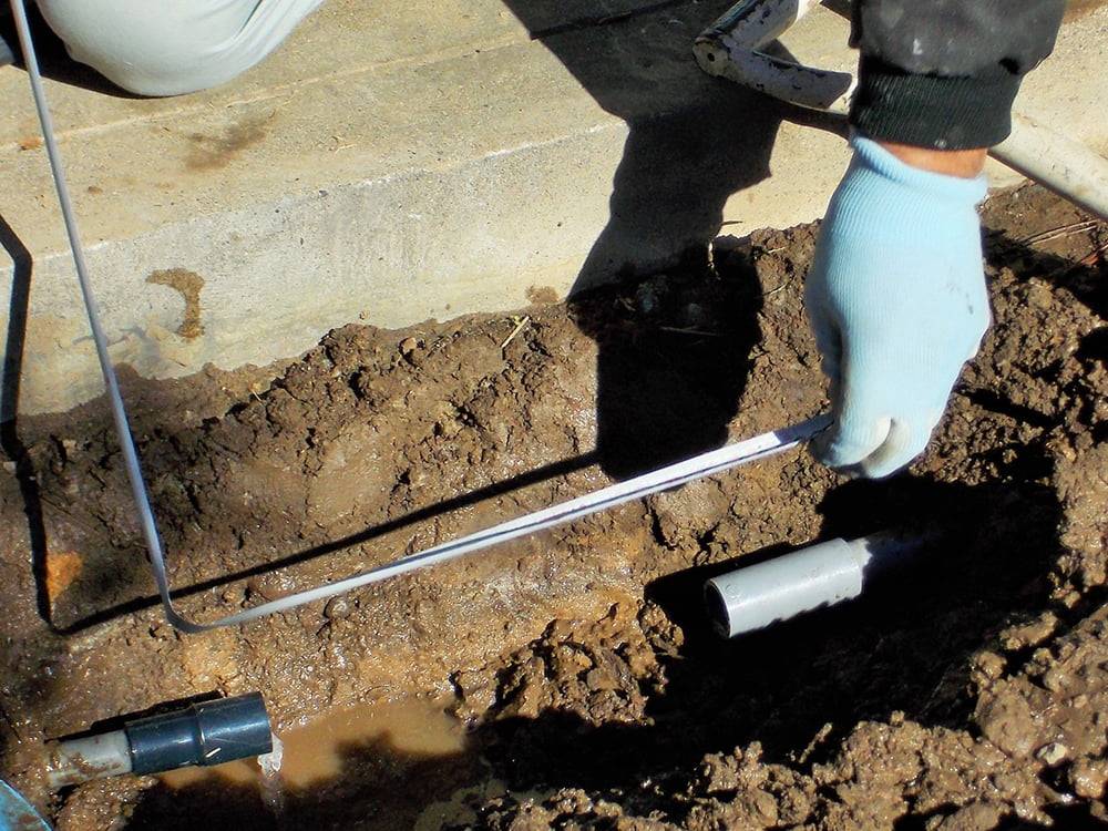 外部排水接続工事