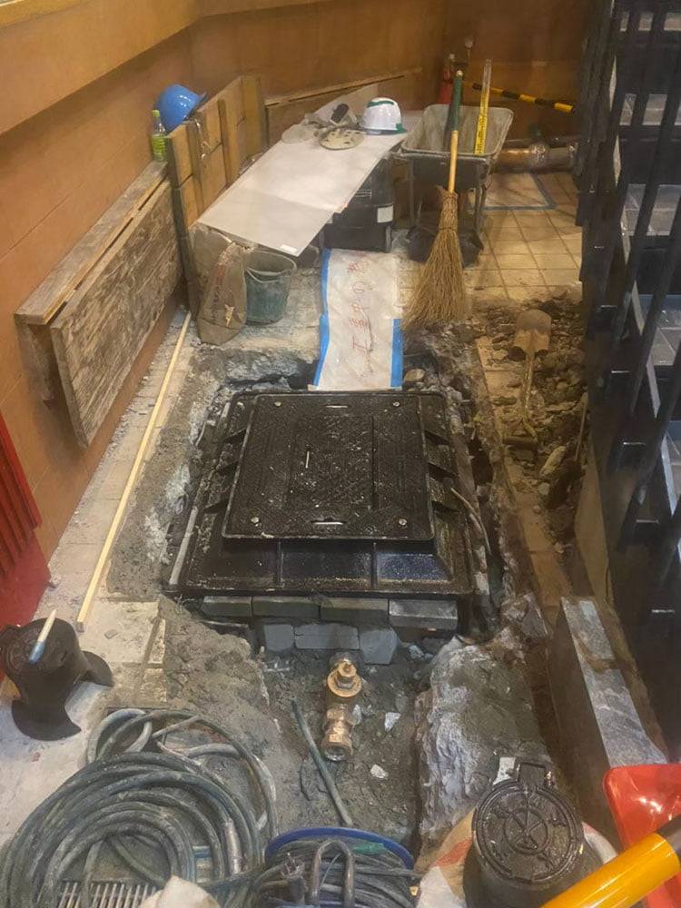 マンション給水引き込み工事