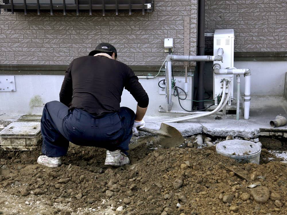 外部排水接続工事