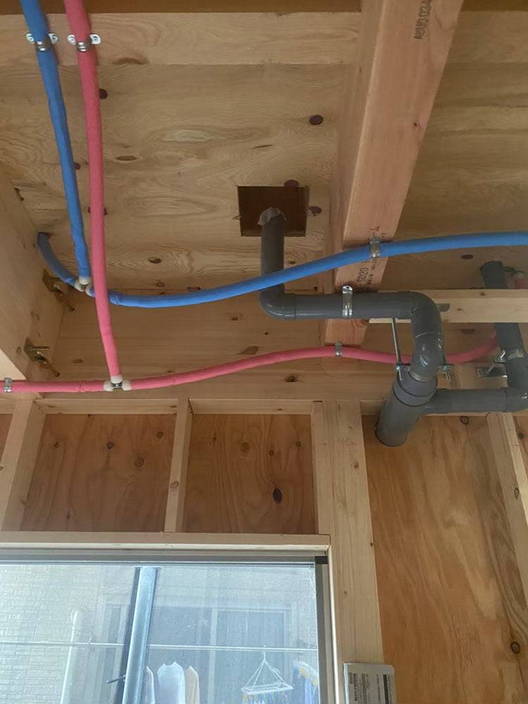 新築木造給排水設備