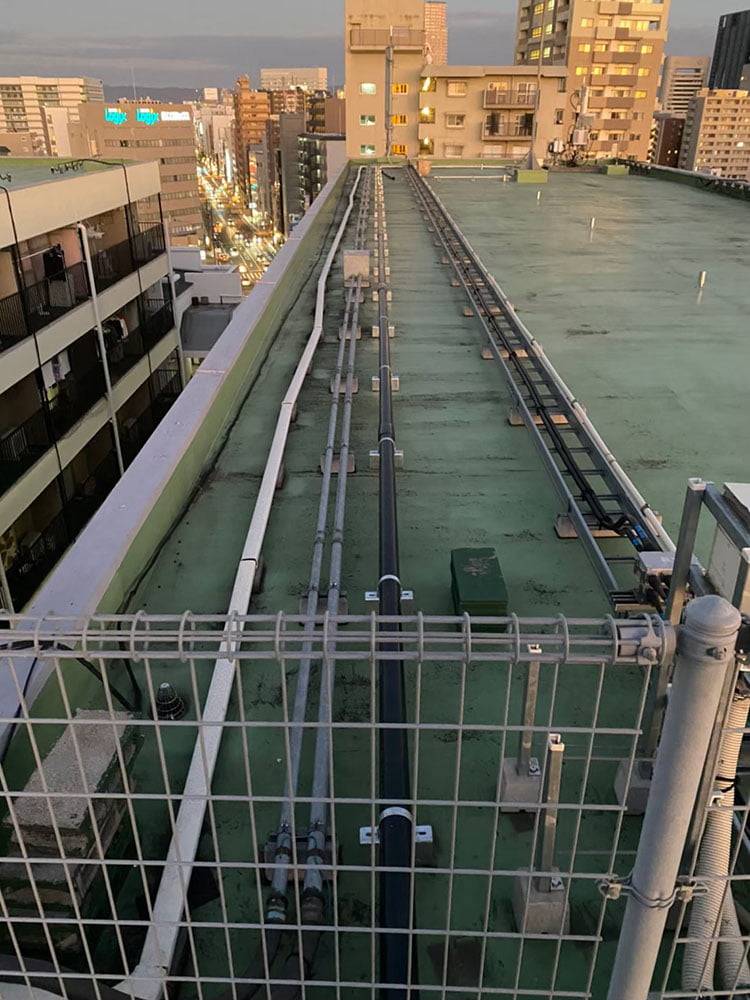 マンション給水切替工事