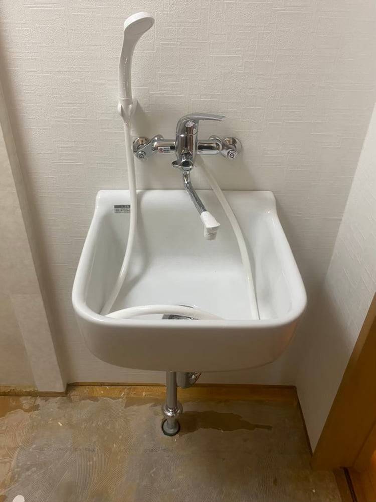 SK（スロップシンク）取り付け工事