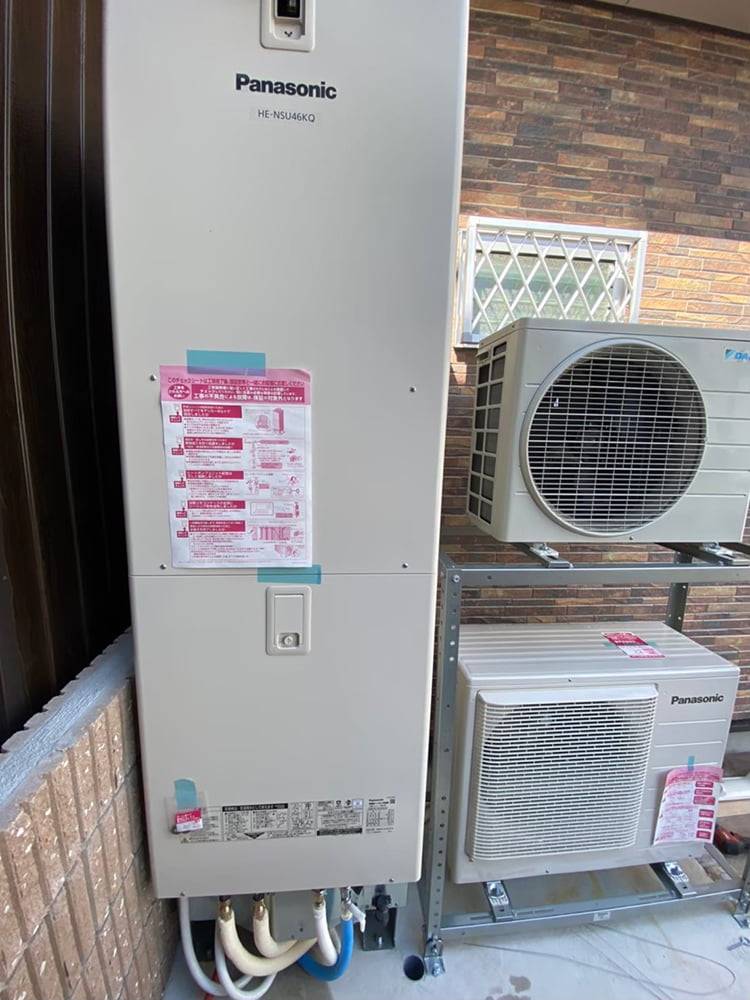 電気温水器取り付け工事