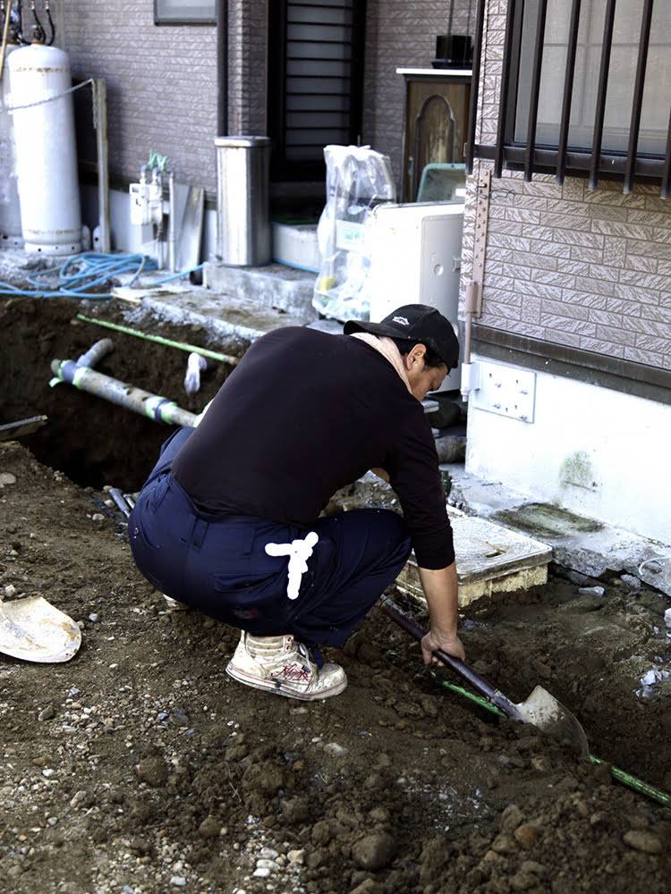 外部排水接続工事