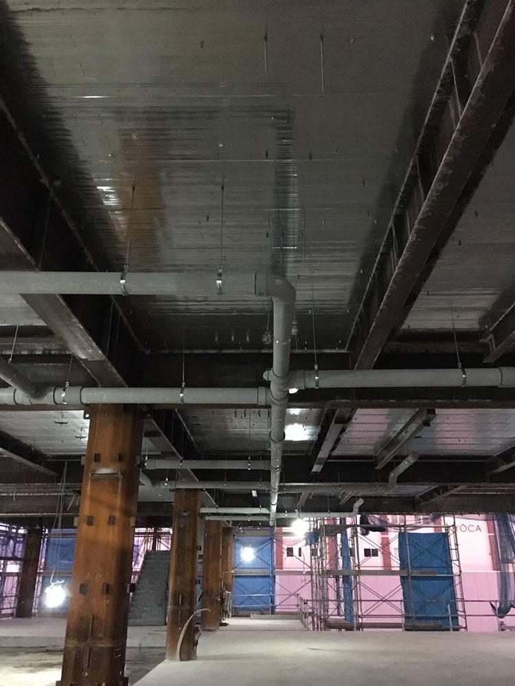 新築ホテル排水設備